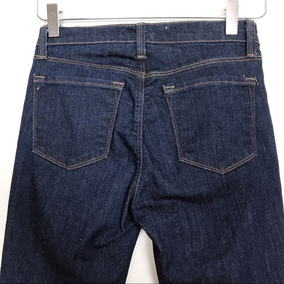 J Brand Skinny Leg Pure Dark Wash Released Hem 25 - Picture 3 of 8